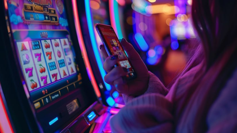 Pengguna mengatur preferensi privasi dan keamanan di perangkat mobile mereka